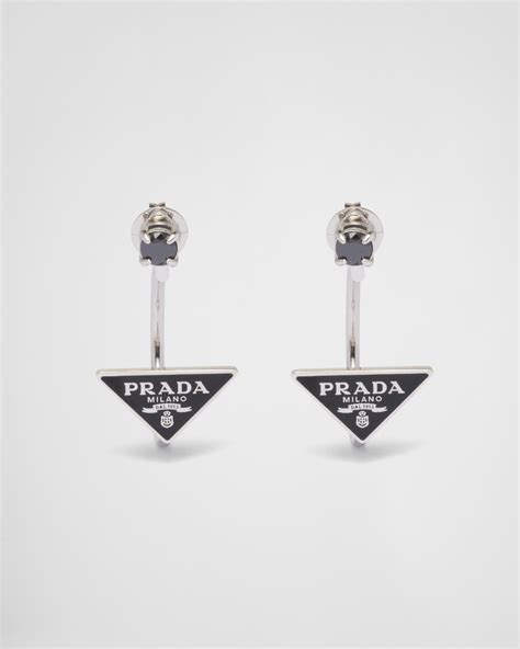 ohrringe prada|prada ring earrings.